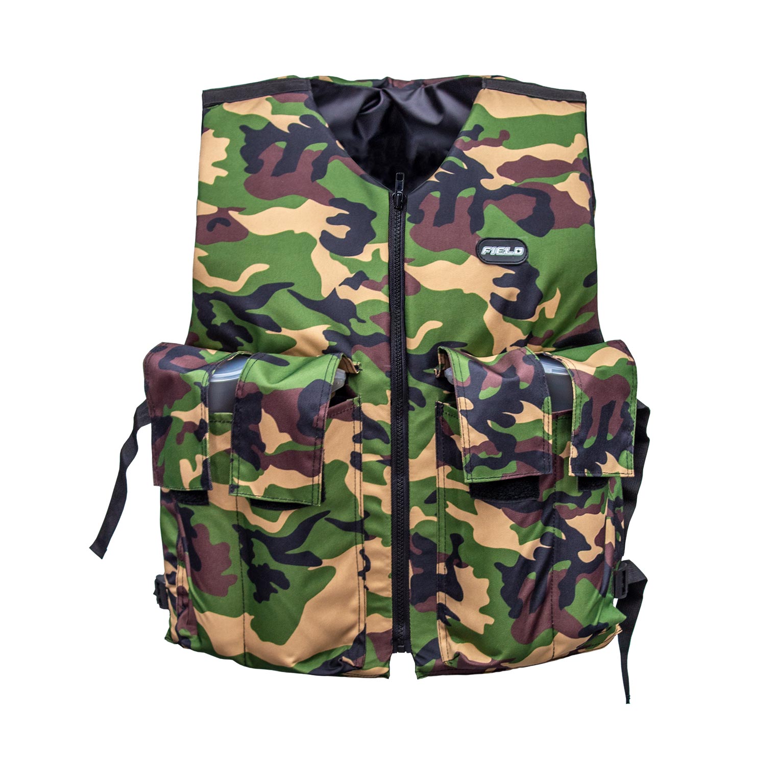 Field Vest 4 Woodland Camo - Clicca l'immagine per chiudere